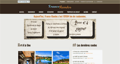 Desktop Screenshot of france-randos.com